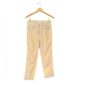 Levi’s Women’s High Rise Straight Crop Khaki Jeans 724 Size 27